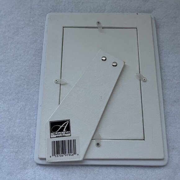 Vera Bradley Picture Frame Ceamic Bird of Paradise Black White Floral 4 x 6 - Picture 7 of 12